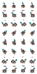 Dew Mouse pixel sprite
