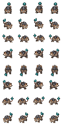 Stoneback Rat pixel sprite